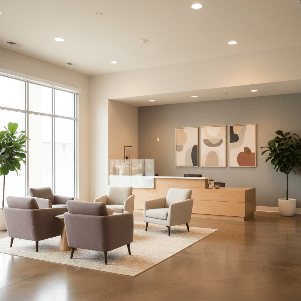 The welcoming FDTEC office interior in Orlando